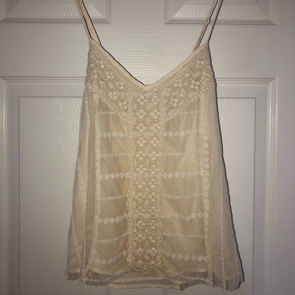 AMERICAN EAGLE Lace Tank Top